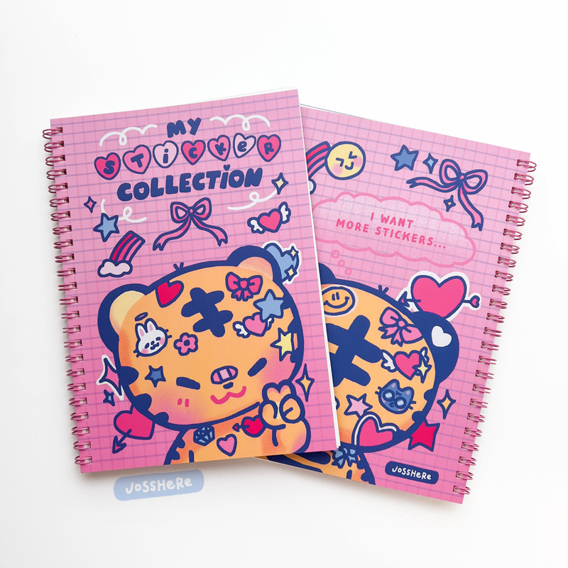 My Sticker Collection 🩷  - Reusable Sticker Book