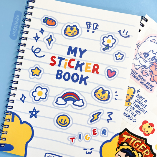 My Sticker Book! 💙  - Reusable Sticker Book [PRE-ORDER]