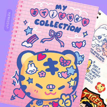 My Sticker Collection 🩷  - Reusable Sticker Book [PRE-ORDER]