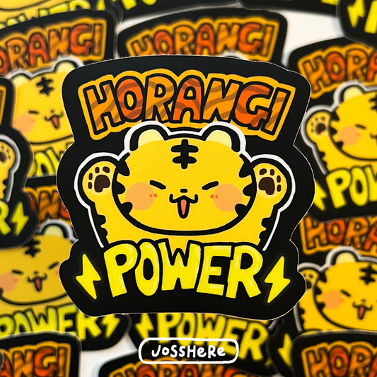 Horangi POWER ⚡ Die-cut Sticker
