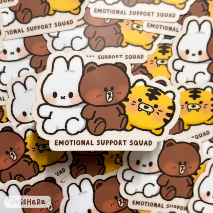 Support Squad  - Die-Cut Sticker