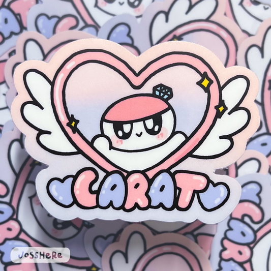 Carat 💗 - Die-Cut Sticker