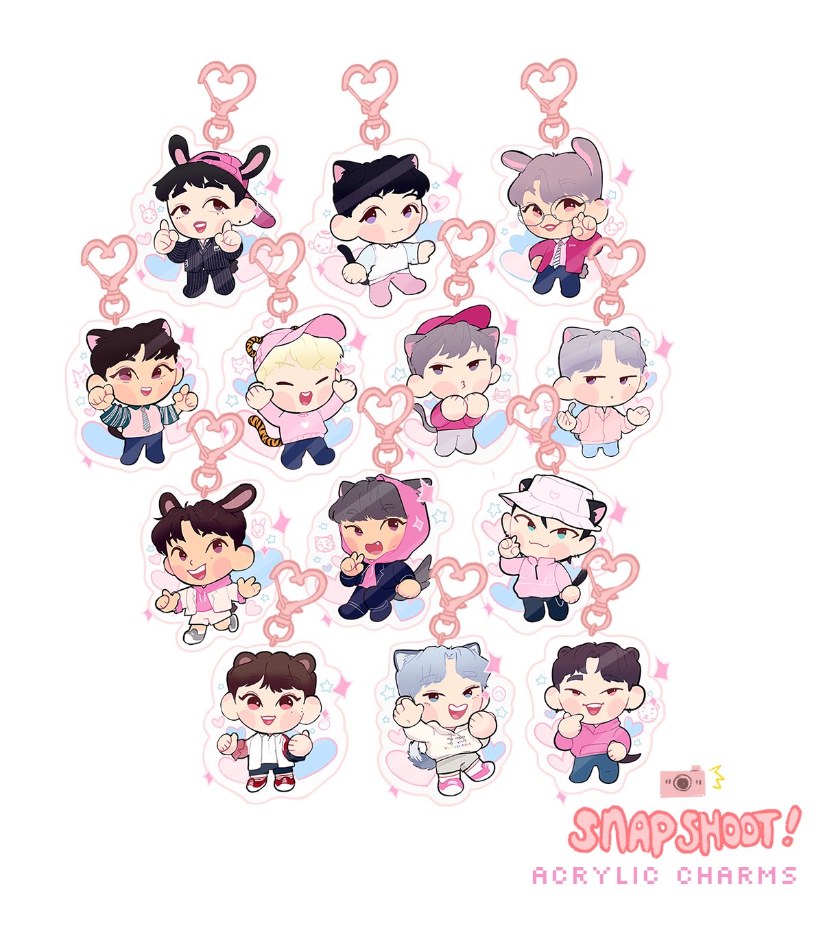 Snapshoot! SVT Holographic Charms (Flawed)