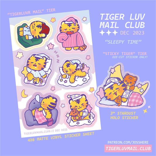 TIGER LUV MAIL CLUB 🐯 DECEMBER '23