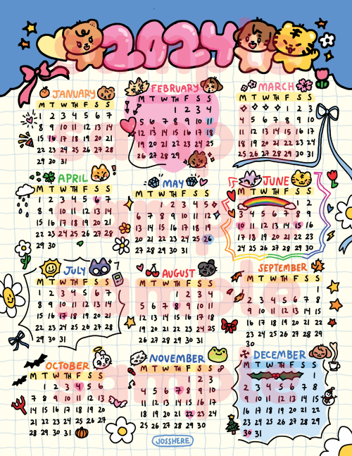 2024 Carat Calendar