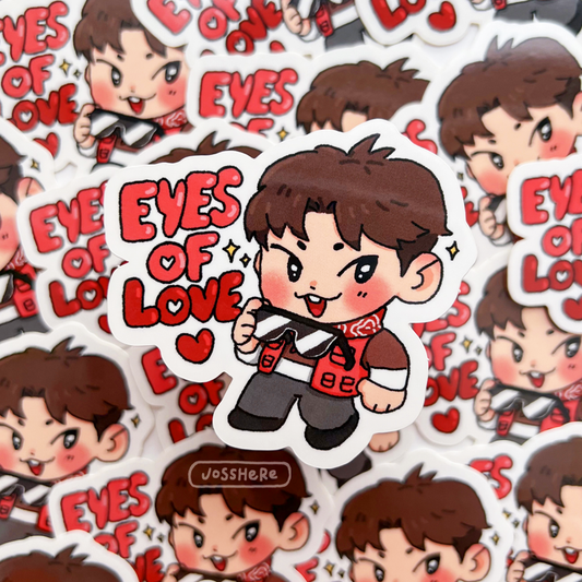 Eyes of LOVE! - Die-cut Sticker