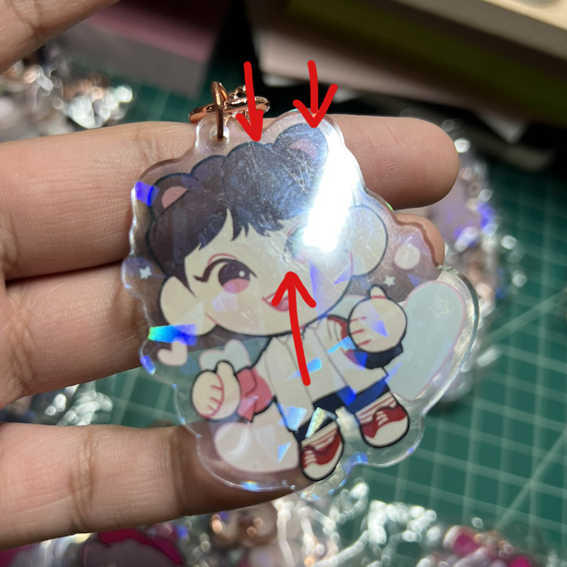 Snapshoot! SVT Holographic Charms (Flawed)