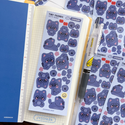 Tiny Friends - Kitty Nonu - Sticker Sheet