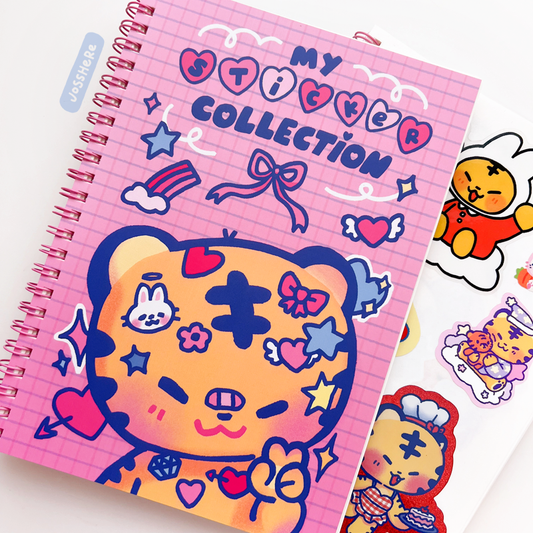 My Sticker Collection 🩷  - Reusable Sticker Book