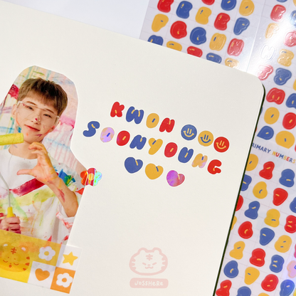 Primary ABC's - Sticker Sheet