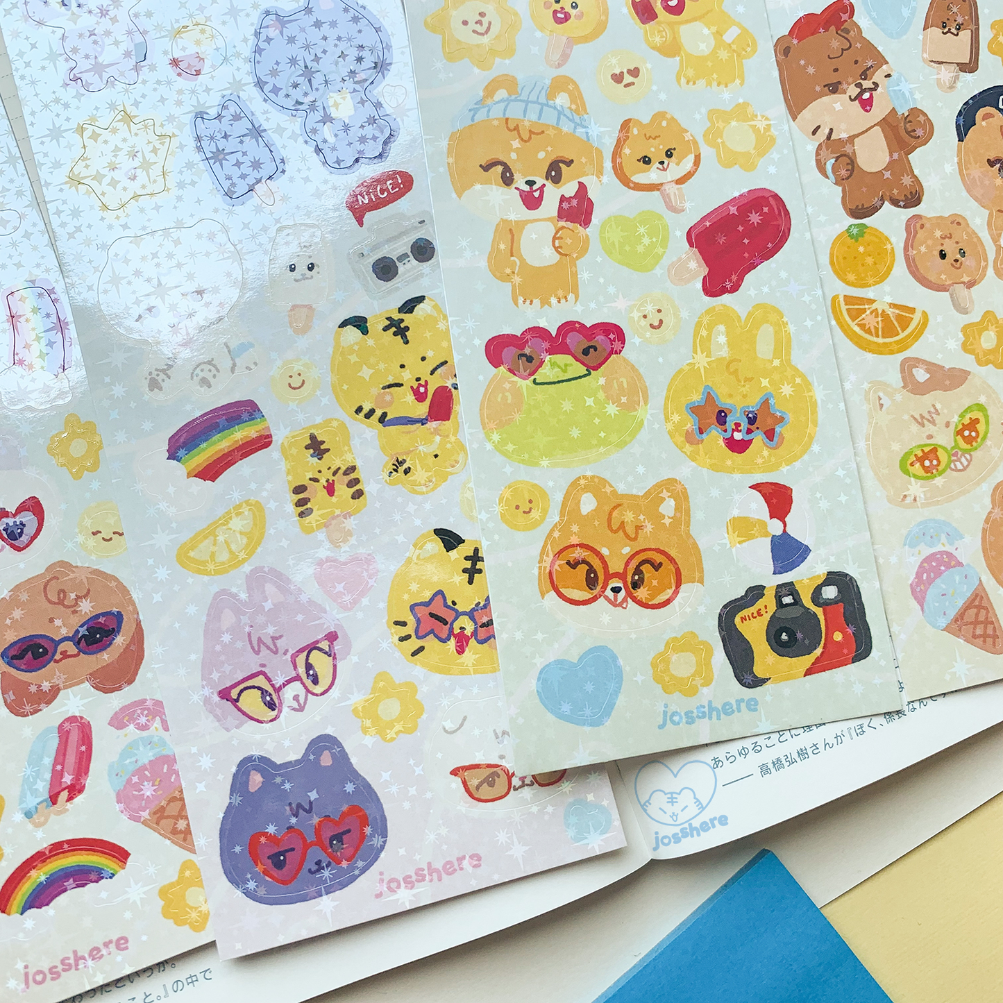 Summer Treats! Sticker Sheets