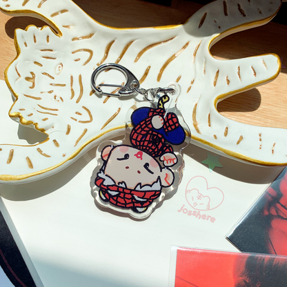 It's a Spider?!  🐯 Acrylic Charm