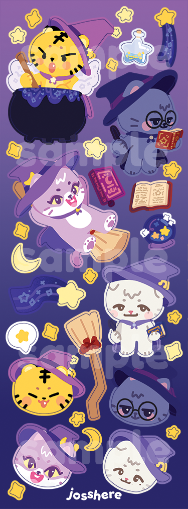 Tiny Witches ✨ Sticker Sheets