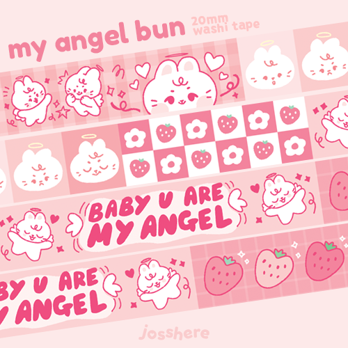 My Angel Bun 🐰 Washi Tape