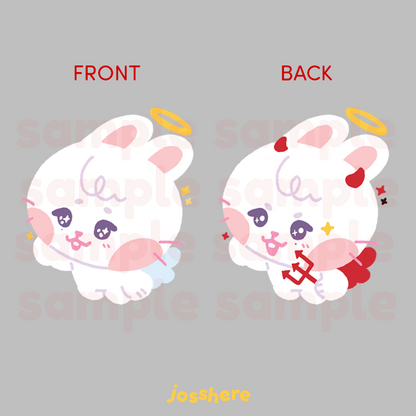 Devil or Angel - Acrylic Charms