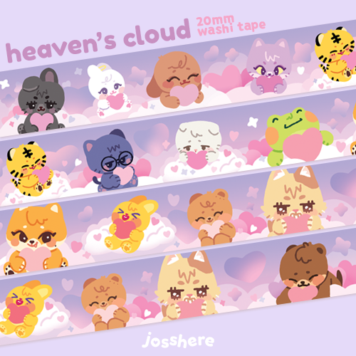 Heaven's Cloud 💖 Washi Tape