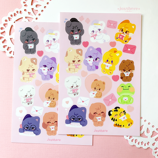 Love Letter 💌 Sticker Sheet