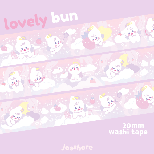 Lovely Bun 🐰 Washi Tape