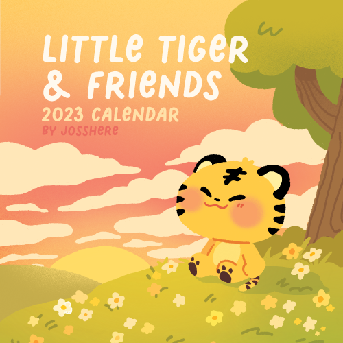 Little Tiger & Friends 2023 Desk Calendar
