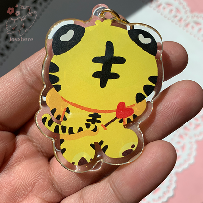 Tiger in Love 💘 Acrylic Charm